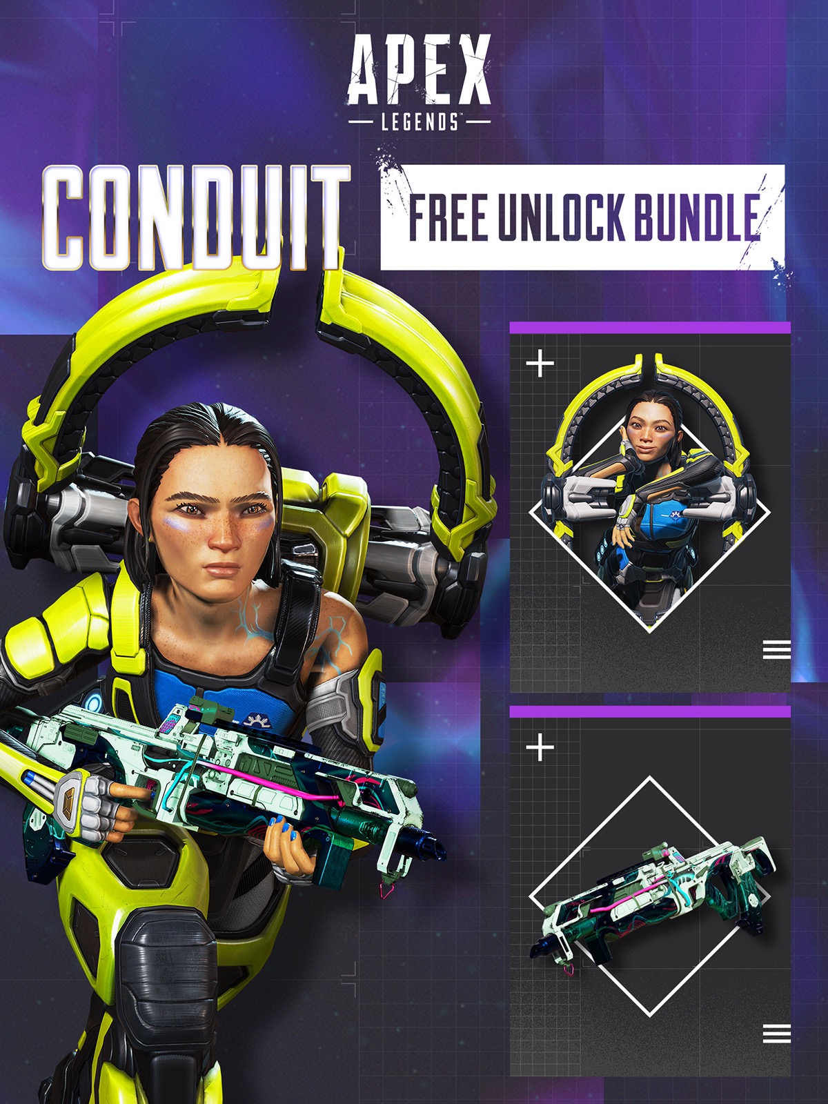 【Epic】本周免费游戏已更新，可免费领取《Apex Legends™》、《CYGNI 》、《DNF Duel》